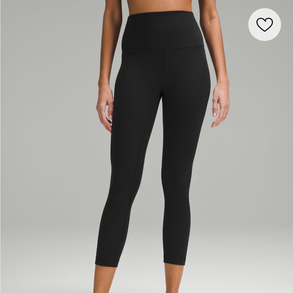 Black lululemon align leggings size 2